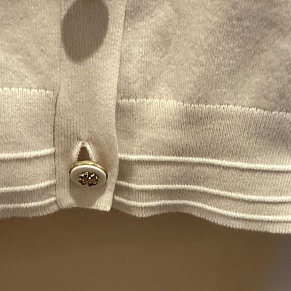 Tory Burch (2) Blue and White Cardigan Set - Picture 6 of 9